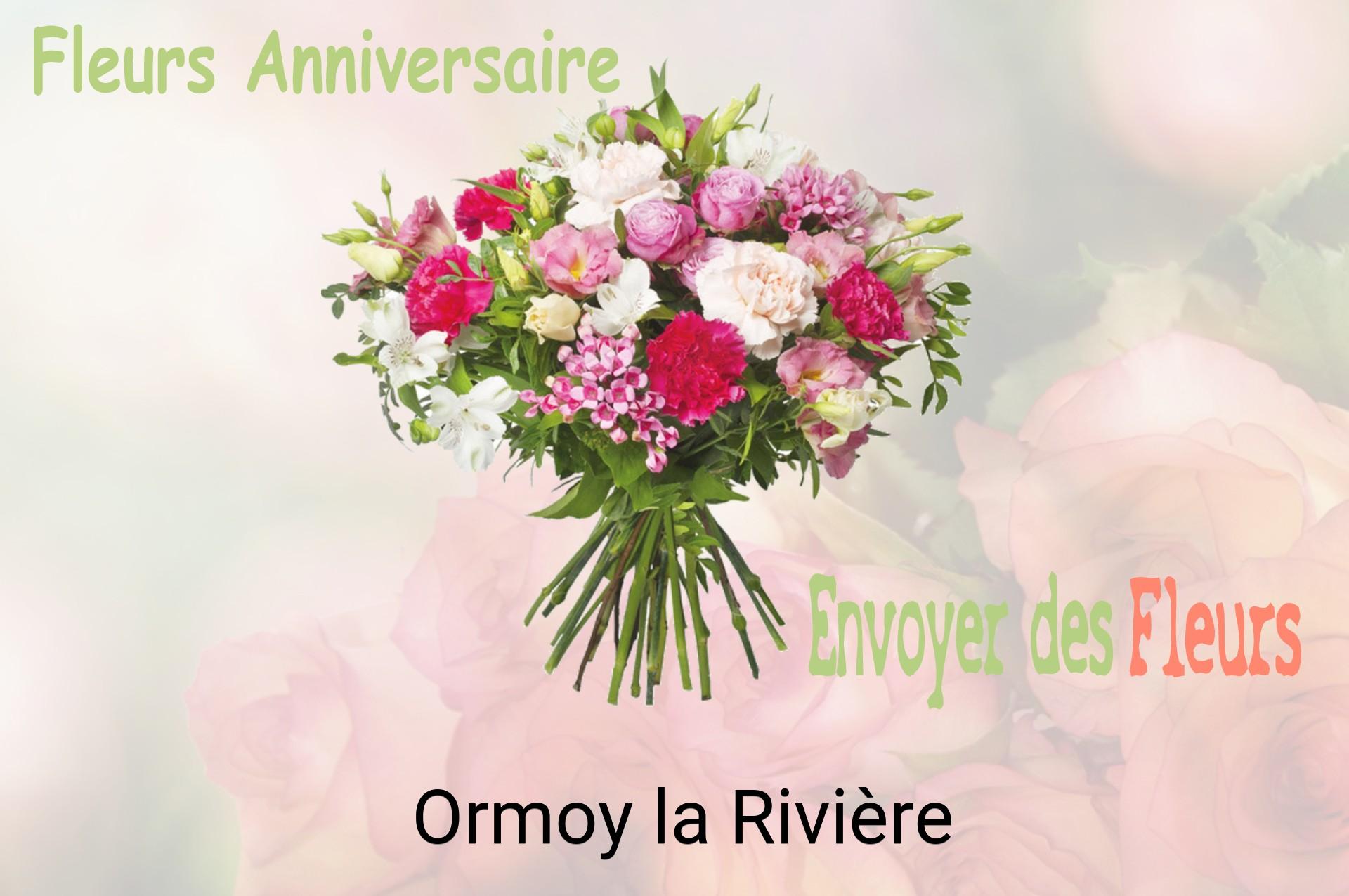 Bouquet de fleurs d’anniversaire livré à Ormoy-la-Rivière