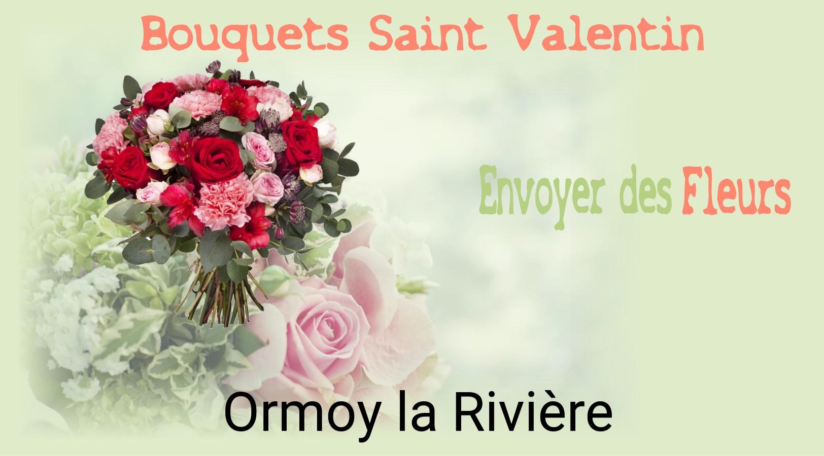 Roses de Saint-Valentin livrées à Ormoy-la-Rivière